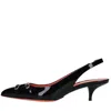 Santoni With Heel Black In Nero Scuri