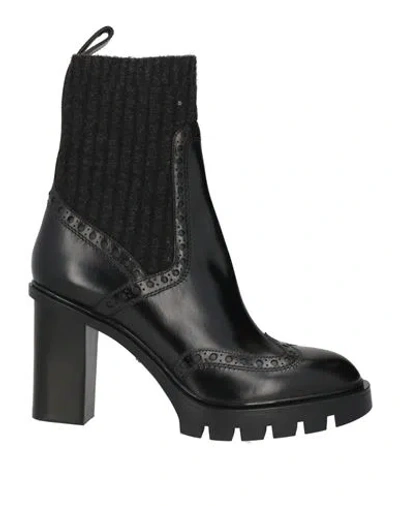 Santoni Sock-style 85mm Boots In Black