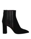 Santoni Ankle Boots In Black