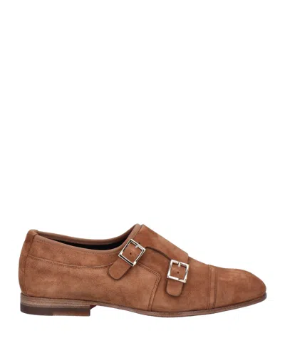 Santoni Loafers In Brown