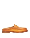 Santoni Woman Mules & Clogs Tan Size 5.5 Soft Leather In Brown