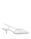 Santoni Pumps In White