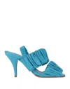 Santoni Sandals In Blue