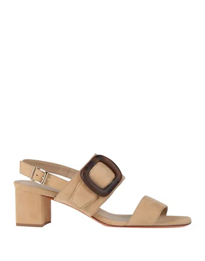Santoni Sandals In Beige