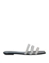 Santoni Sandals In Black