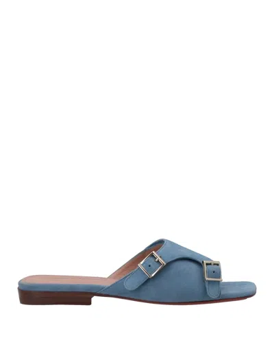 Santoni Sandals In Blue