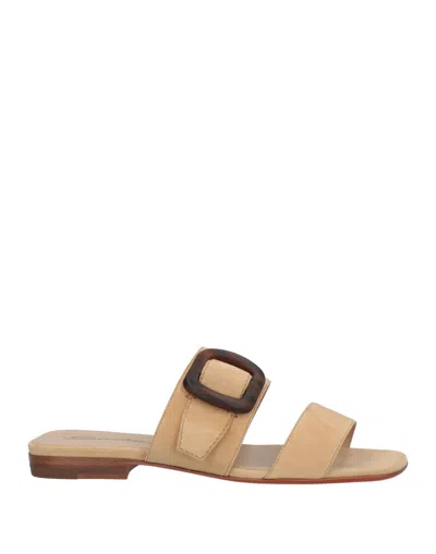 Santoni Sandals In Beige