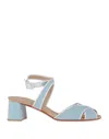 Santoni Sandals In Blue