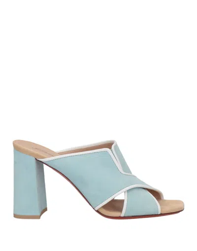 Santoni Sandals In Blue