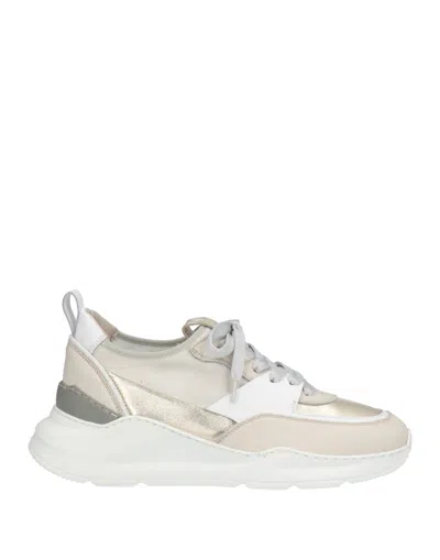 Santoni Sneakers In Beige