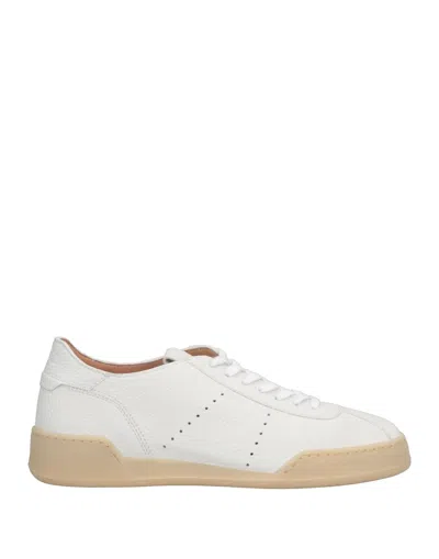 Santoni Sneakers In White