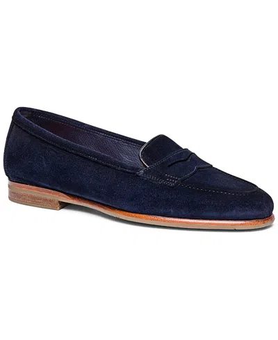 SANTONI WOMEN'S CARLA SUEDE LOAFER