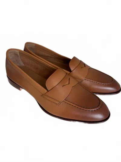 Santoni Women's Famed Loafers In Light Brown