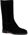 Santoni Women's Fleeces Suede Boot