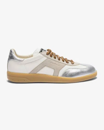 Santoni Women's Olympic Sneakers In Farro In Multi