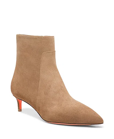 SANTONI WOMEN'S SUEDE ANKLE BOOT