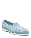Santoni Suede Loafer In Multi