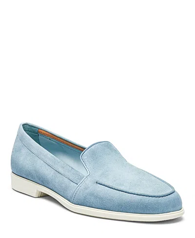 SANTONI WOMEN'S SUEDE LOAFER