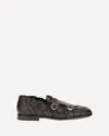 Santoni Woven Weave Loafers