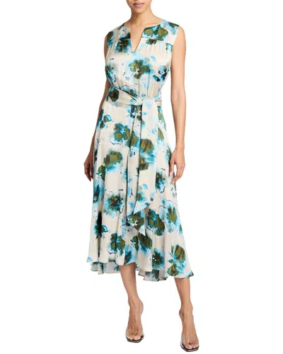 Santorelli A-line Dress In Yellow