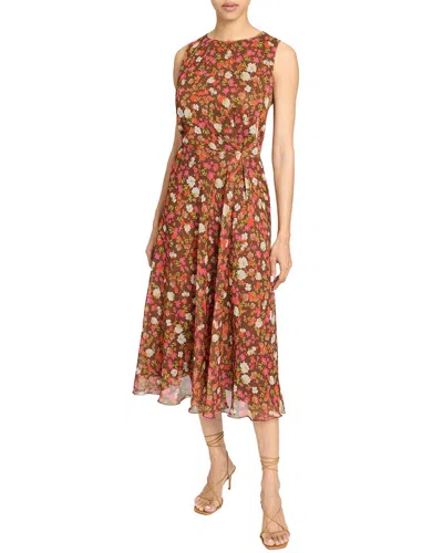 Santorelli A-line Dress In Multi