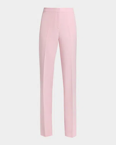 SANTORELLI AMARA STRAIGHT-LEG CREPE TROUSERS