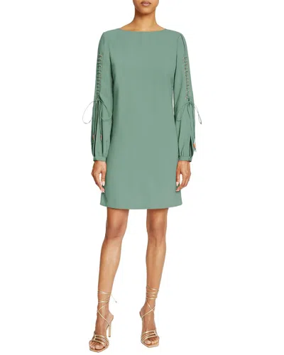 Santorelli Aries Shift Dress In Green