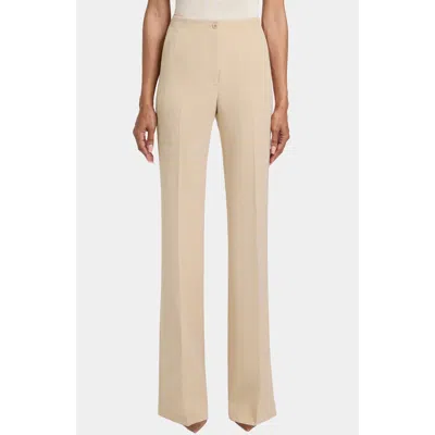 Santorelli Beth Mid-rise Flared Pant In Sand