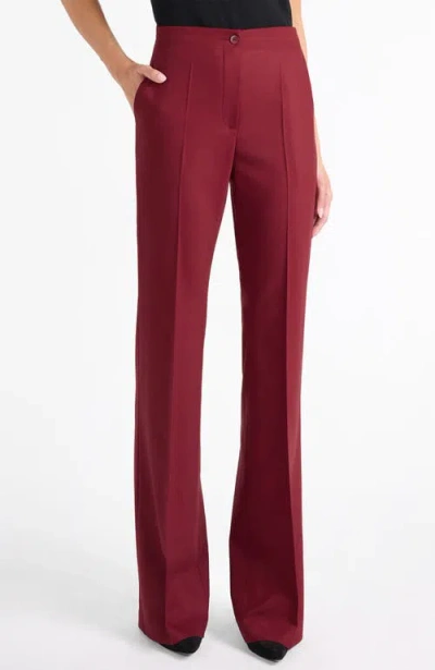 SANTORELLI SANTORELLI BETH WOOL FLARED PANTS