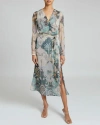 Santorelli Blaire Midi Dress In Indigo Multi