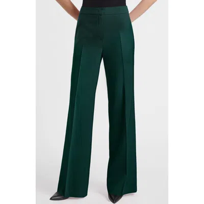 Santorelli Camila Wide Leg Pant In Evergreen