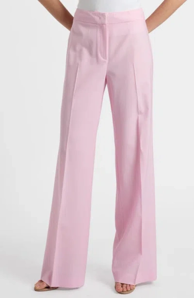 Santorelli Camila Wide Leg Pants In Pink