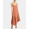 Santorelli Davin Sleeveless Fit And Flare Midi Dress