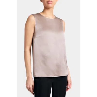 Santorelli Demi Sleeveless Top In Pink