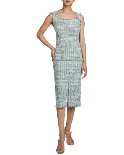 Santorelli Faye Sheath Dress In Pink