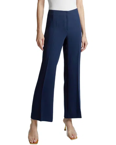 Santorelli Women's Izzy Flared Cropped Pants In Midnight
