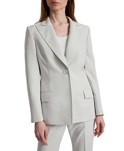 SANTORELLI JESS CREPE SINGLE BUTTON JACKET