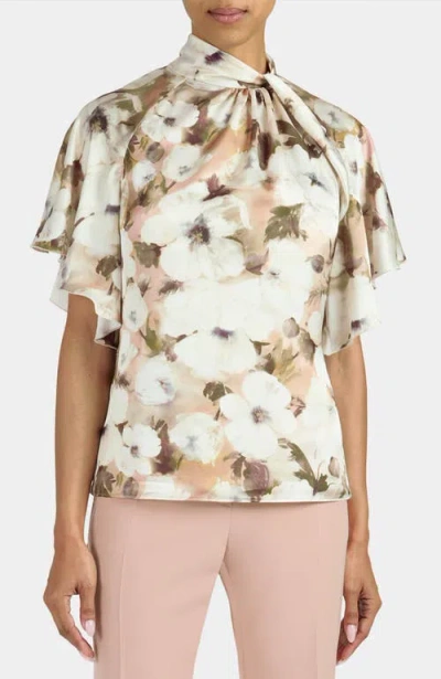SANTORELLI SANTORELLI JOYCE MOCK NECK BLOUSE