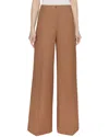Santorelli Lily Wide-leg Stretch Cotton Pants In Multi
