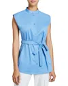 Santorelli Lizette Button-down Poplin Shirt In Multi