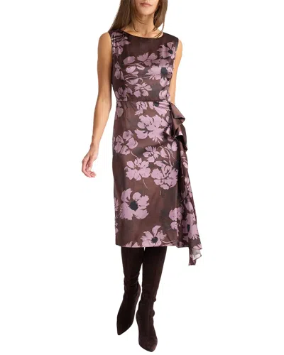 Santorelli Nica Midi Dress In Multi