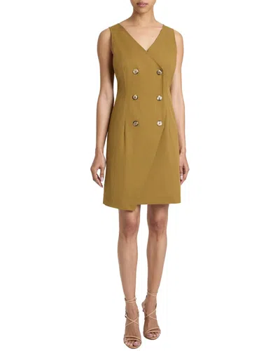 Santorelli Shift Dress In Brown