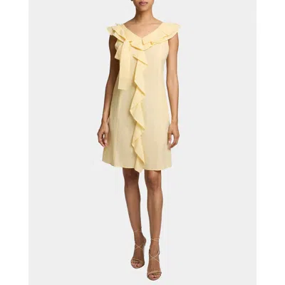 Santorelli Silvi Shift Ruffle Dress