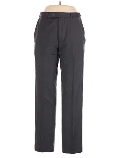 Pre-owned Santorelli Wool Pants In Gray