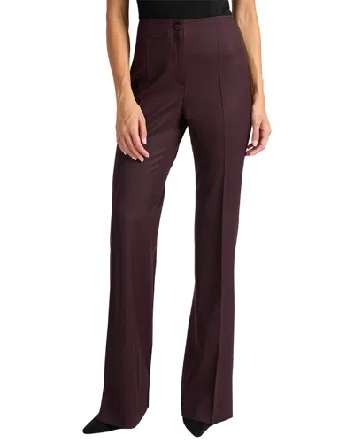Santorelli Wool-blend Flared Leg Pant