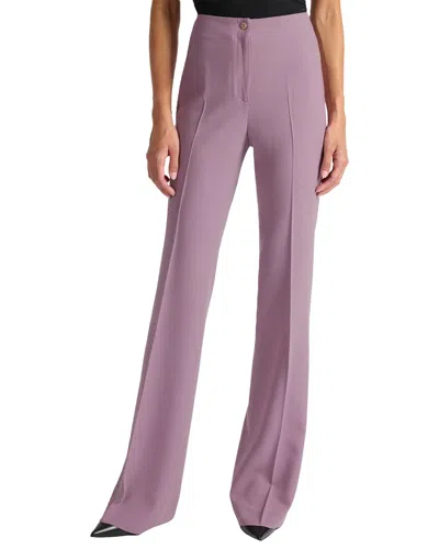 Santorelli Wool-blend Flared Leg Pant