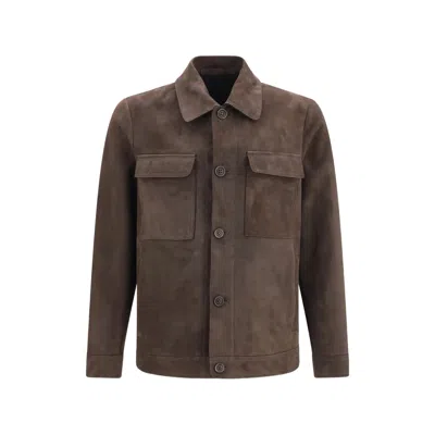 Santoro Jacket In Brown
