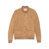 Santoro Leather Outerwears In Brown