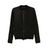Santoro Leather Outerwears In Black