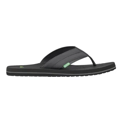 Sanuk Beer Cozy 2 Charcoal Sms10868-chrc Men's In Black